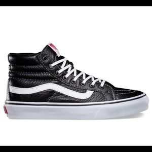 VANS SK8-Hi Slim Leather Skate Sneakers Unisex